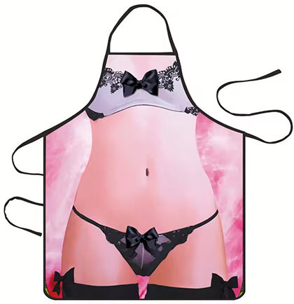 Lingerie Printed Apron