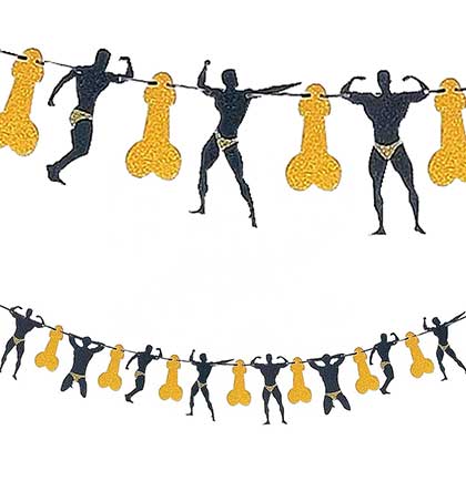 Hunks &amp; Gold Peckers Banner