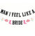 Bridal shower banner with 'Man I Feel Like a Bride' text and cowboy boots and hats on a white background