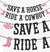 Save a Horse Ride a Cowboy Banner