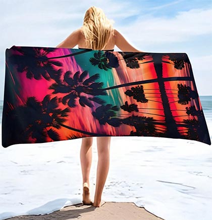 Sunset Beach Towel