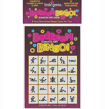 Bedroom Bingo Scratchers