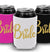 Bride Diamond Gold Glitter Can Cover