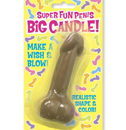 Pecker Shaped Candle - Dark