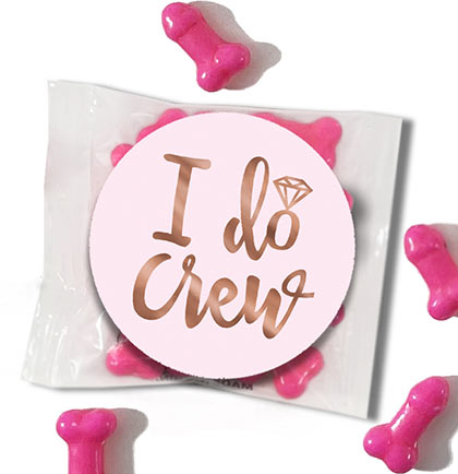 Pink I Do Crew Mini Candy Pack Set of 6