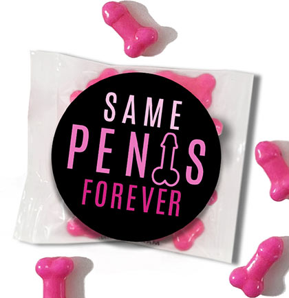 Pink Same Pen*s Forever Pink Mini Candy Pecker Packs - Set of 6