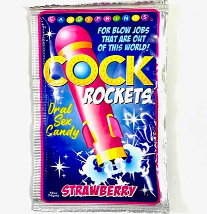 Cock Rockets Fizzy Candy - Set of 3