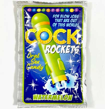 Cock Rockets Fizzy Candy | Bachelorette Party Supplies | Honeymoon ...