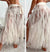 Ivory Ruffle Cover Up Skirt