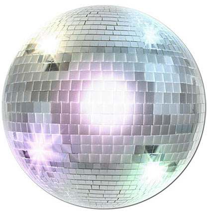Disco Ball Cut-Out - 13"