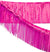 Hot Pink Fringe Garland - 6ft
