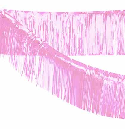 Light Pink Fringe Garland - 6ft