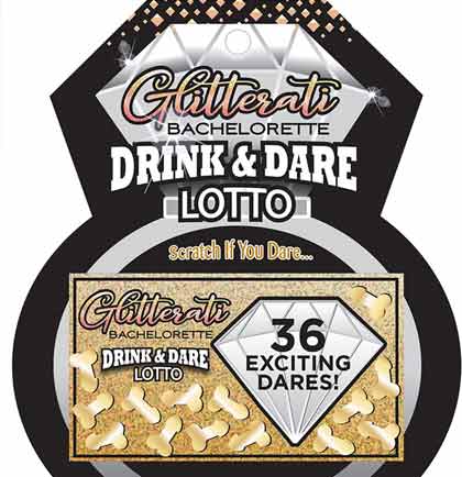 Glitterati Drink & Dare Lotto Game