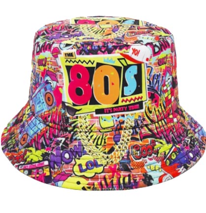 80s Bucket Hat