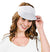 White Visor - Set of 4