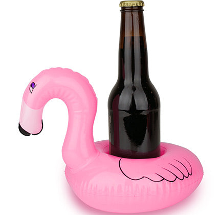 Inflatable Pink Flamingo Coaster
