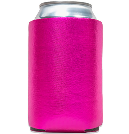 Hot Pink Metallic Can Cover