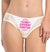 Same Cowboy Forever White Inset Thong