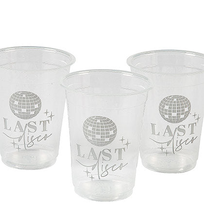 Last Disco Party Cups Set of 25