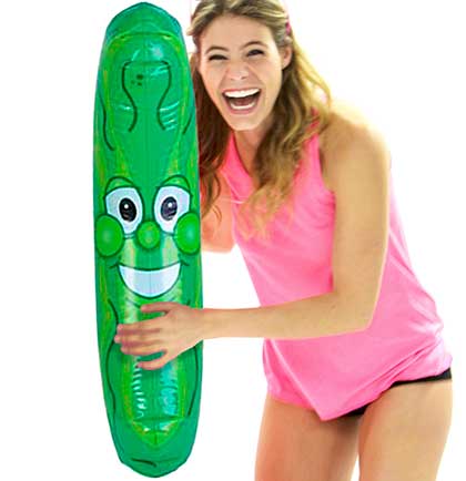 Inflatable Green Pickle 3ft