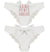 Sam Pen*s White Bow Back Panty