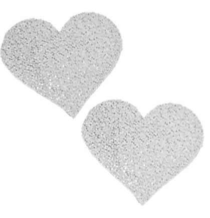 Iridescent Heart Shaped Pasties