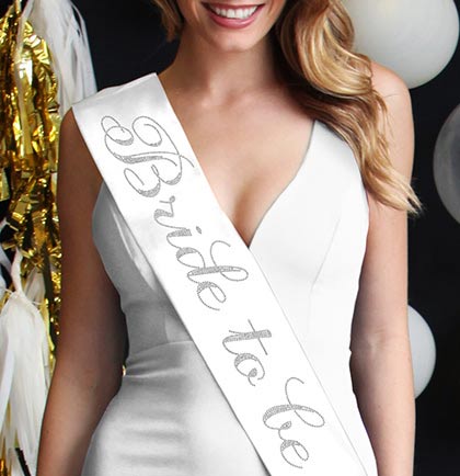 Bling sash online