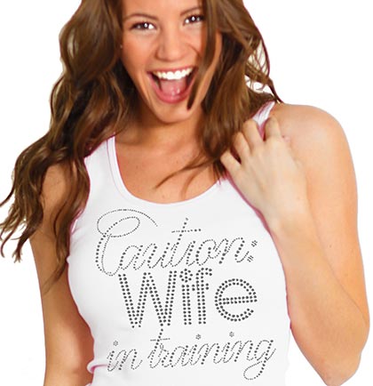 Caution: Wife In Training Tank Top