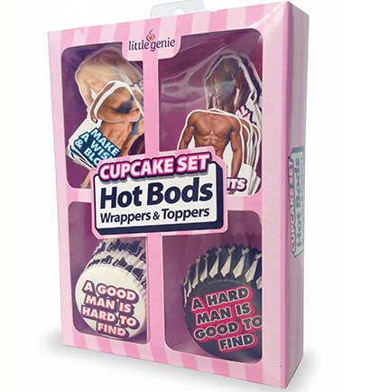 Hot Bods Cupcake Set