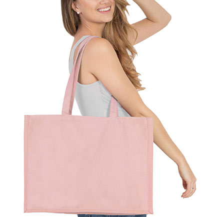 Blush Large Canvas Tote