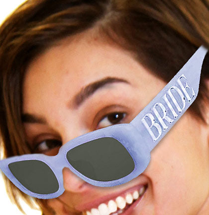 Silver Bride Blue Sunglasses