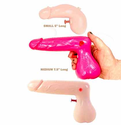 Pecker Water Gun - Set of 3