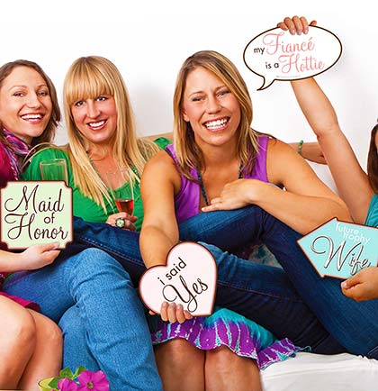 Bridal Photo Signs - Set of 12