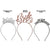 Bride Headband Set of 3