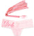 Pink Glam Bride Pink Panty & Whip Set