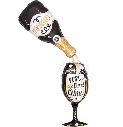 Jumbo Time for Bubbly Balloon - 5ft