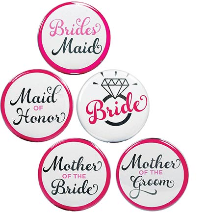 Bridal Buttons Set of 8