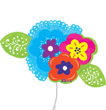 Fiesta Floral Balloon