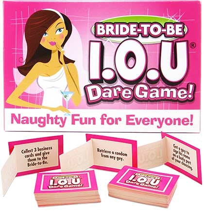 Bride to Be I.O.U. Dare Game