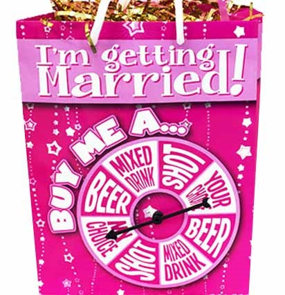 I&#39;m Getting Married Spinner Gift Bag