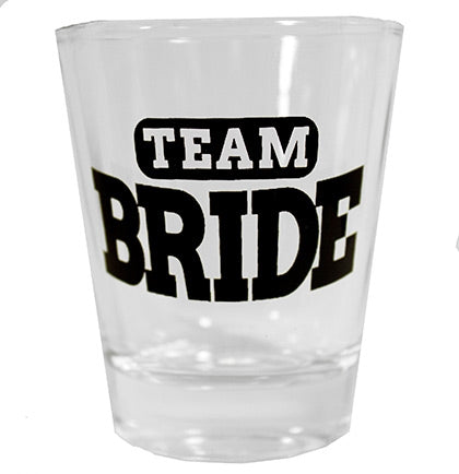 Team Bride Shot Glass