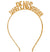 Same Pen*s Forever Gold Glitter Headband