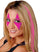 Hot Pink Hair Extension Clip - Set of 10