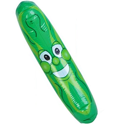 Who doesn't love a little pecker innuendo at a naughty bachelorette party? This 3 foot Green Pickle is the ultimate prop for the party. Take him to a bar, club or just have fun with him at an in home party. He's perfect to take memorable photos with as you know the bachelorette party is going to be WILD!