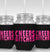 Cheers Bitches Sipping Jar - Black