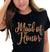 Maid of Honor Diamond Rose Gold Rhinestud Tee