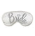 Bridal Party with Diamond Silver Glitter Sleep Mask