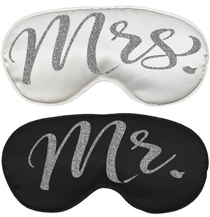Mr. &amp; Mrs. Sleep Mask Set