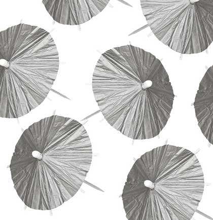 The set of 120 silver wooden picks add a touch of class to any drink, and add a fun touch to any party. 