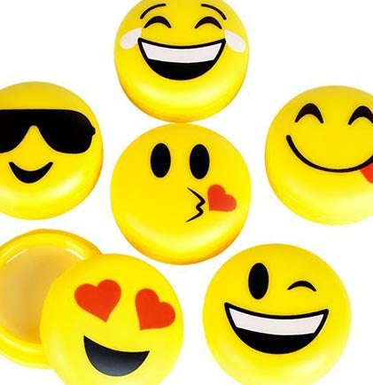 Assorted Emoji Lip Gloss - Set of 4